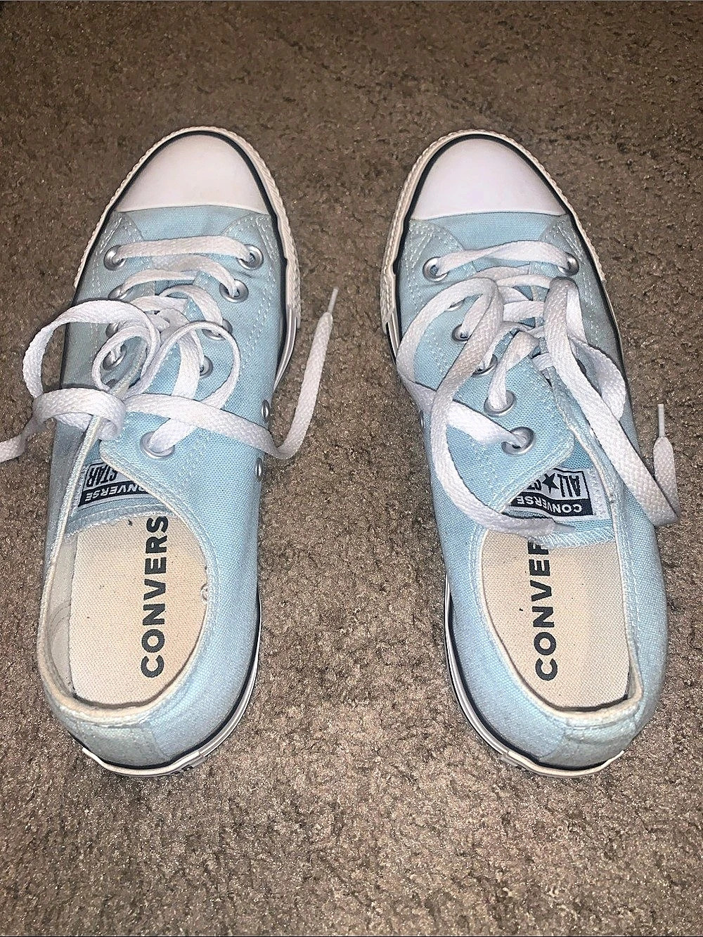 Converse Chuck Taylor All Star Sneakers in Blue & White